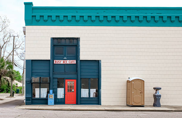 Portable bathroom rental in Amery, WI